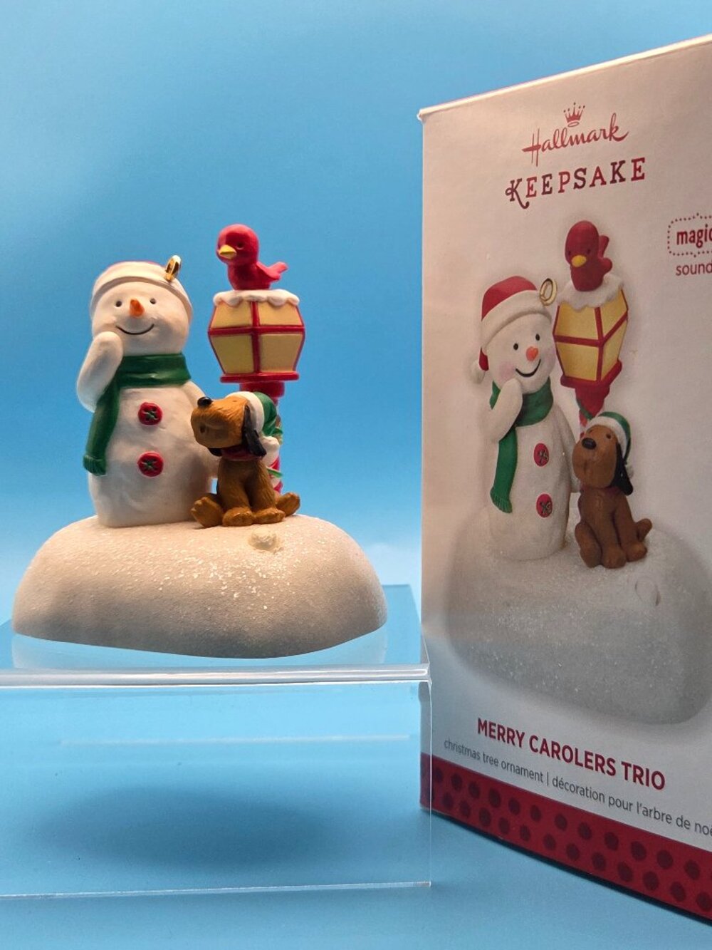 Hallmark Keepsake Ornament 2013 "Merry Carolers Trio" - Like New